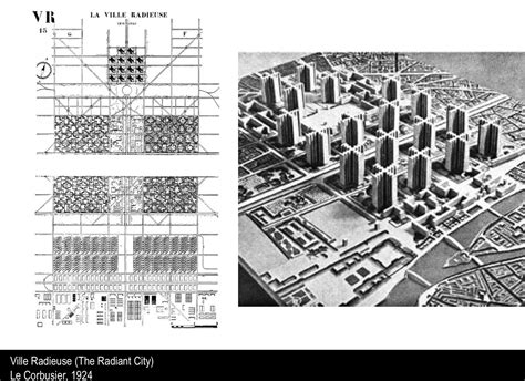 ville radieuse|ciudad radiante le corbusier.